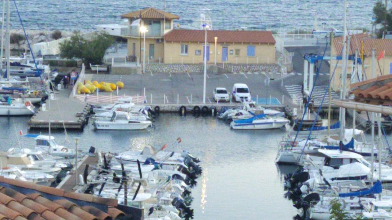Magnifique Vue Mer Et Port Sausset-les-Pins Exterior foto